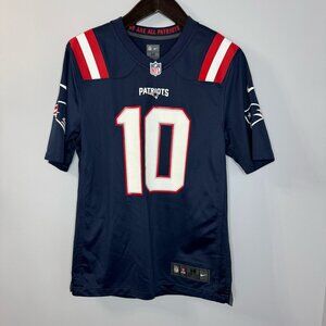 Mac Jones New England Patriots Jersey Mens Medium Blue NFL Football Nike